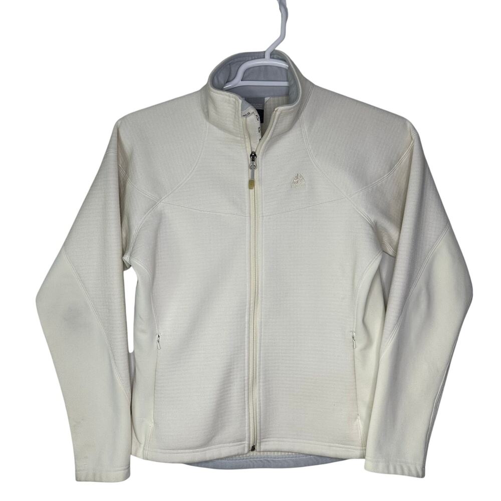 Nike ACG Cream Full-Zip Utility Jacket